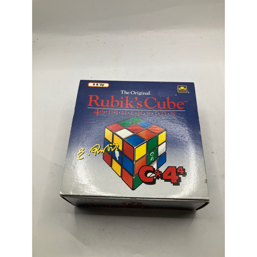 Vintage‎ Rubik's Cube 4th Dimension 1988 Erno Rubik Budapest Puzzle Game